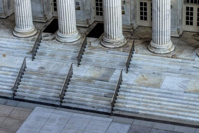 A courthouse used for the prosecution of a Homicide Investigation.